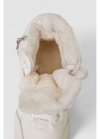 Кросівки жіночі зимові на хутрі Ager 248RMB06 білі демісезони (368485656)