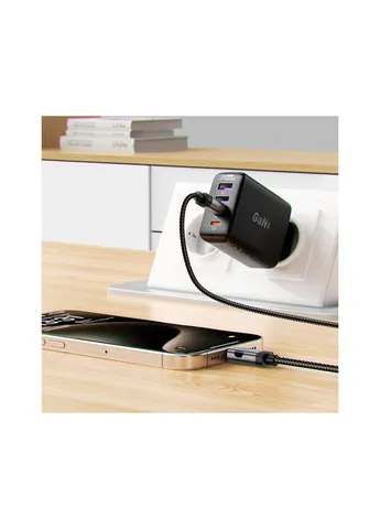 Дата кабель USB-C to USB-C 1.2m 60W digital display C15-03 Black (6974316283720) Acefast (382081100)