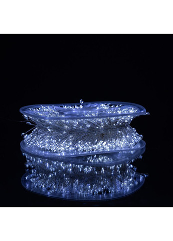 Гирлянда-нить Роса Хвойная лапа 1500 LED 50 метров белая, белый No Brand (366221550)