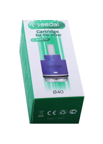 Картридж керамічний (40 мм) Long (SD0009) SEDAL (315701432)