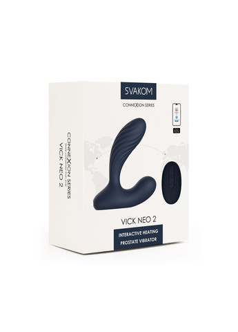 Интерактивный массажер простаты и вибратор точки G Vick Neo 2 - CherryLove Svakom (366962740)
