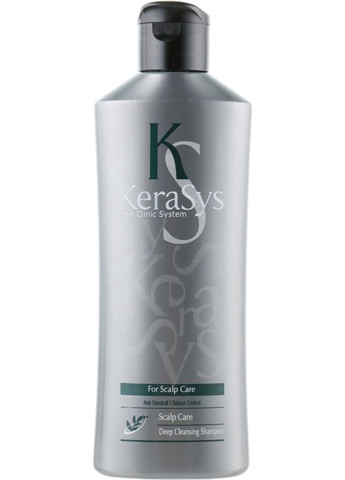 Шампунь для волосся "Лікування шкіри голови", освіжальний Scalp Care Deep Cleansing Shampoo 400g (238981-91331) KeraSys (368607074)
