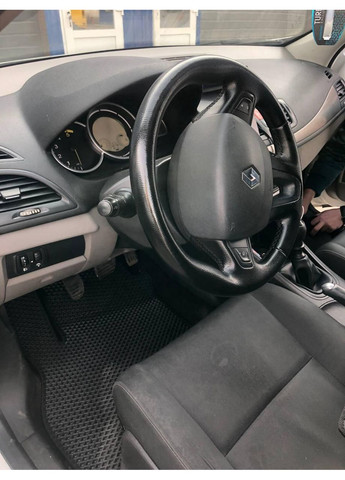 Авто-килимки ЕВА для 3 2008-2015 / Комплект килимків EVA для салону автомобіля рено меган 3 Renault Megane (360800004)