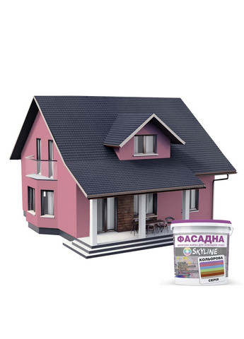 Фасадна фарба акрил-латексна 2030-R20B 5 л SkyLine (289461373)