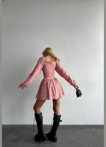 Персиковое повседневный, откровенный, коктейльное, вечернее легкий женский комбинезон, который пленит ваше сердце. queensleep_7km