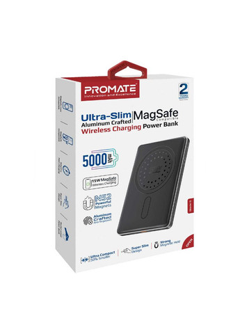 Универсальная мобильная батарея Blade-5 5000mAh 20W Black Promate (341489986)