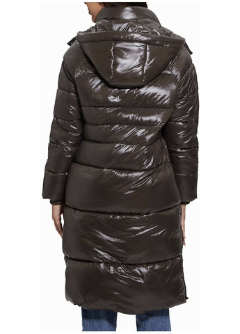 Коричневий демісезонний Пуховик Guess