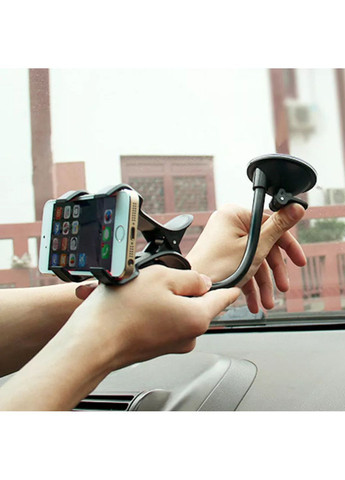 Универсальный гибкий держатель для телефона на присоске в автомобиль «Transformer» China (366874779)