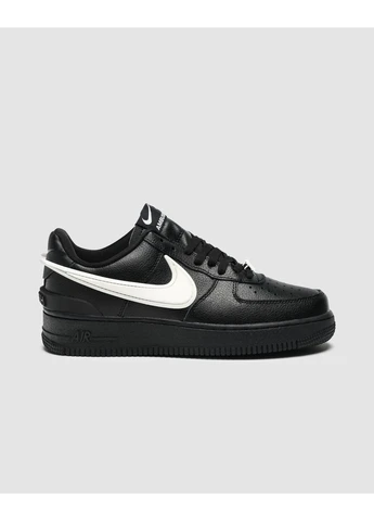 Черные летние кроссовки nike x ambush air force 1 low black найк аир форс No Brand