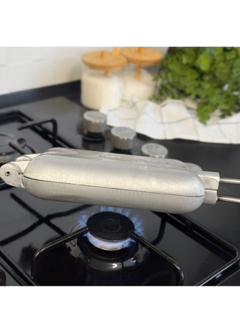 Форма алюмінієва для випікання печива на плиті горішниця горішниця «Лісові частування» (горішки та грибочки) Ласунка (314908781)