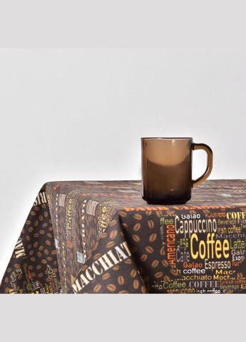 Скатертина 140х170 см з пляма і водовідштовхувальним просоченням бавовна кава IDEIA (334726740)