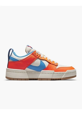 Кроссовки Dunk Low Disrupt Orange/White CK6654-104 Nike комбинированные всесезоны (399400839)