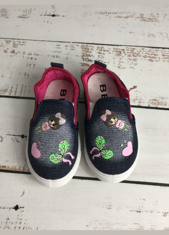 Сліпони дитячі на дівчинку Різнокольоровий (353) ВВТ (340113368)