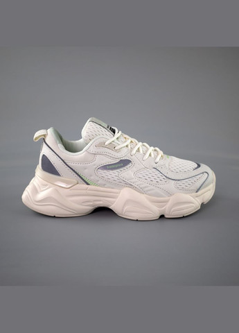 Кроссовки женские сетка Baas молочные (344030202)