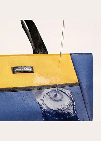 Термосумка для їжі, ланч-бокса на 6л Lunch and Bag, голуба No Brand (294206312)