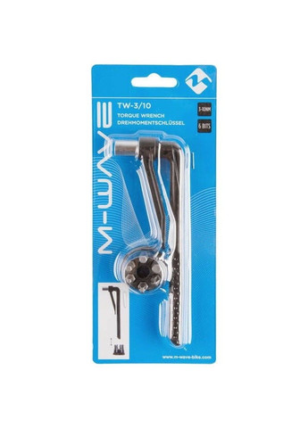 Динамометрический ключ TW-3/10 Nm, с шестигранниками M-Wave (359457380)