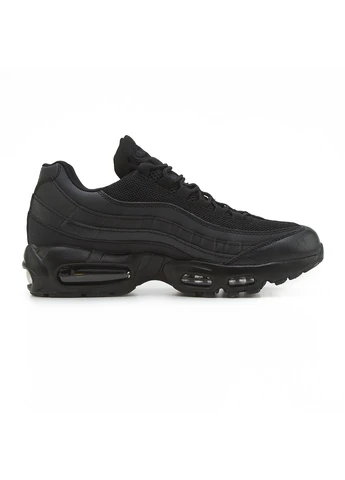 Чорні літні кросівки nike air max 95 black найк аір макс 95 No Brand