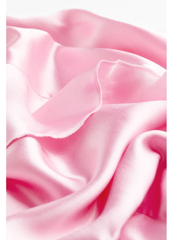 Рожева кежуал атласна сукня H&M однотонна