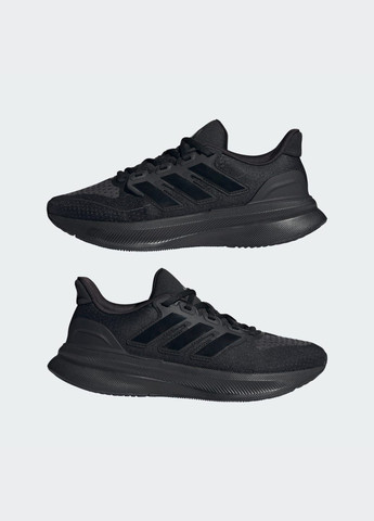 Кросівки для бігу Runfalcon+ 5 adidas чорні всесезони (316580564)