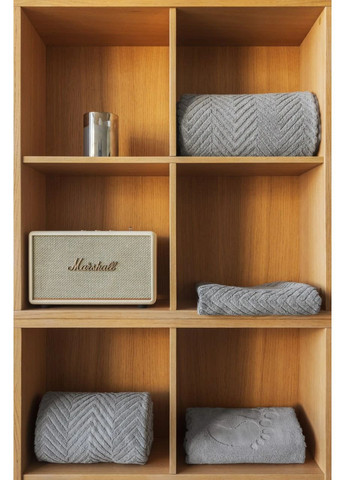 Набір рушників Chic 50х90см, 70х140см, 90х150 HYGG смужка темно-сірий