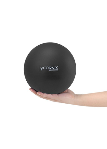 Мяч для пилатеса, йоги, реабилитации MiniGYMball 22 см Black Cornix XR-0371 (345715494)