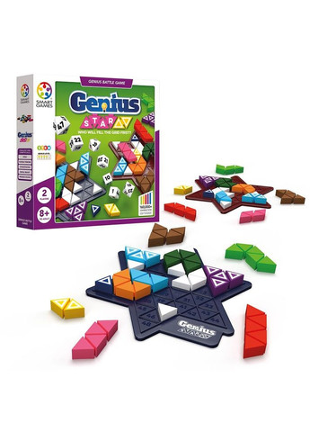 Настільна гра Геніально. Зіркова тактика (Genius Star) АНГЛ Smart Games (372172646)