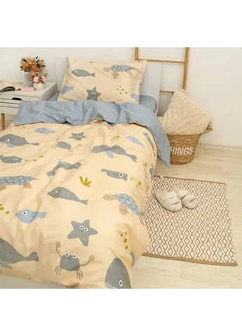 Комплект постільної білизни підліток Satin Twill 735 100% бавовна Viluta (386737394)