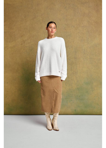 Жіноча вельветова спідниця міді з високою посадкою MonCher (364864232)