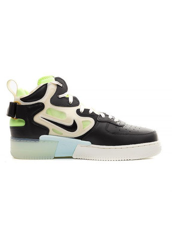 Цветные демисезонные кроссовки air force 1 mid react dq1872-100 Nike