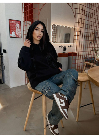 Оверсайз худые с капюшоном ЗАМЕРЫ В ОПИСАНИИ DK/DL Мода без кордонів (365696669)