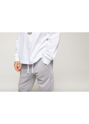 Белая демисезонная лонгслив патриотический с принтом котик и джавелин для девочек. Ginger Cat