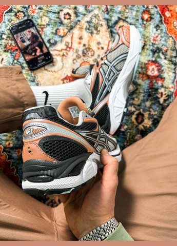 Сірі Осінні кросівки чоловічі і жіночі asics gt-2160 gray brick dust| асікс gt-2160 сірі коричневі No Brand