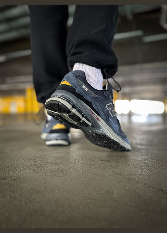 Синій Осінні кросівки чоловічі new balance 2002r protection pack blue | нью беланс 2002r сині No Brand