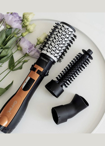 Фен щітка стайлер з насадками GM-4828 браш з обертовою насадкою Gemei (346048356)