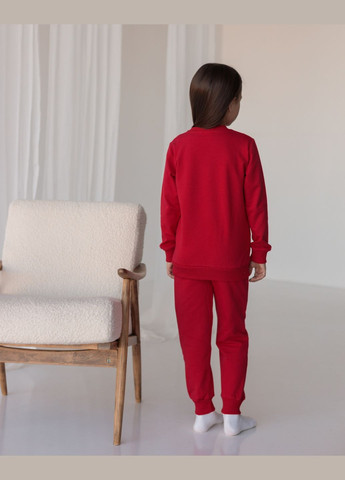 Красная комплект на девочку со штанами байка Nicoletta
