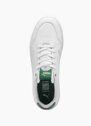 Білі всесезонні кросівки court classic white 395018-03 Puma