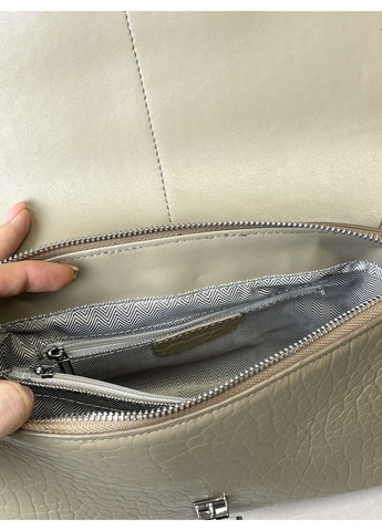 Сумка женская натуральная кожа тиснение два ремешка кроссбоди Genuine Leather Кросбоді (363115483)