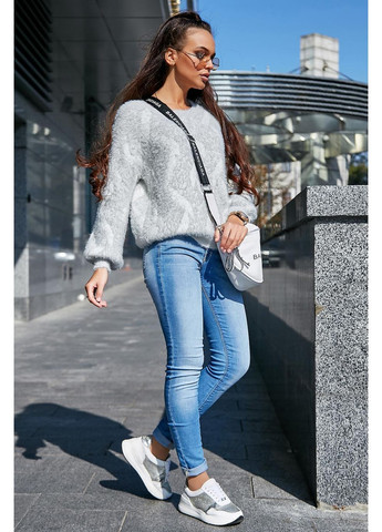 Сірий демісезонний джемпер 8939.3802 Seventeen