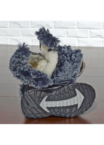 Зимові черевики для дівчинки на вовні,зимові дутики для дівчинки,зимові черевики на липучках Клібі Clibee (365699787)