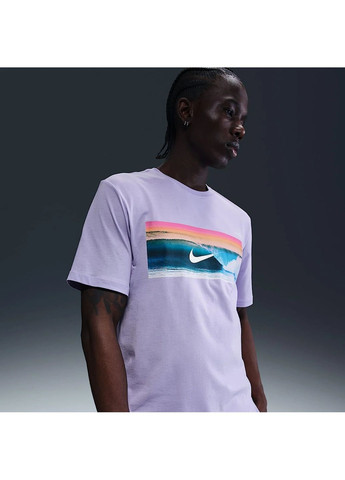 Фиолетовая футболка мужская sportswear violet Nike