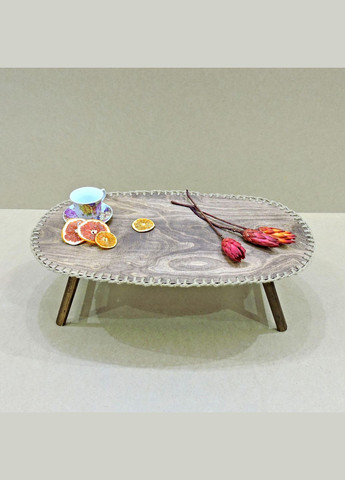 Столик-поднос для завтрака из дерева Вайоминг 04 капучино (СТП-041809) No Brand (327846313)