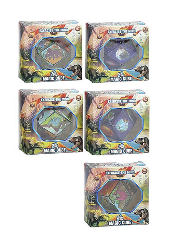 Логічна гра 3D-кубик колір різнокольоровий ЦБ-00254865 No Brand (296622278)