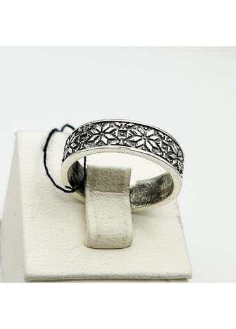 Каблучка срібна "Вишиванка" 18 4,57 г No Brand (370142315)