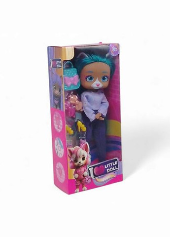 Кукла "Lovely doll", высота 27 см (бирюзовая) MIC (369787067)