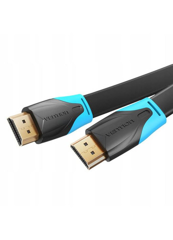Кабель Flat HDMI v2.0 Cable Плоский 1.5M Black () () Vention VAA-B02-L150 (369159722)