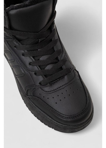 Кросівки жіночі зимові на хутрі, колір чорно-білий, 248RAD500 Stilli чорні (366037347)