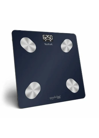 Ваги підлогові електронні скляні 180кг сині Bluetooth Tefal (392285129)