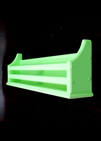 Настінна полиця з дерева Маргарита 10х75 мохіто (КПГ-10750253) No Brand (328081074)