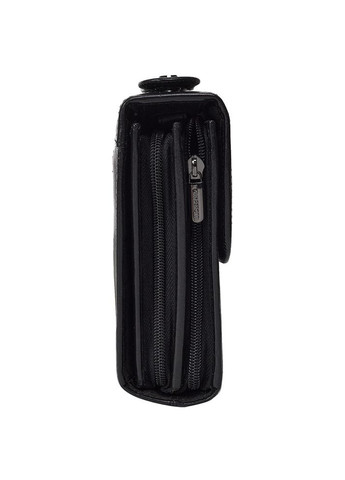 Чоловіча класична шкіряна барсетка Italico 9337 nero Tony Perotti (303831172)