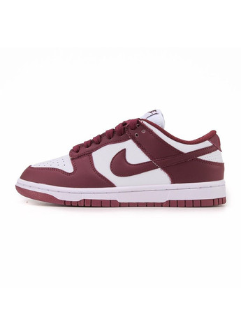 Білі Осінні кросівки чоловічі nike dunk low retro team red найк сб данк No Brand